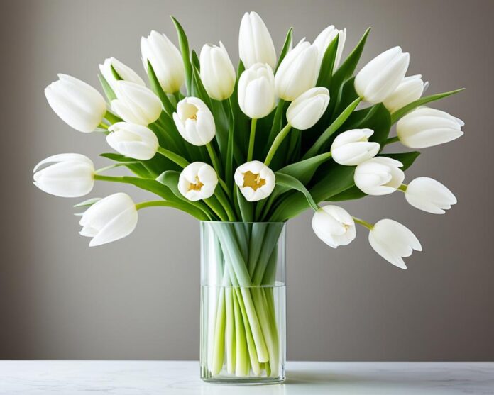 biale-tulipany-znaczenie białe tulipany znaczenie