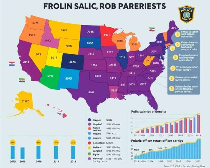 Zarobki policjanta w USA